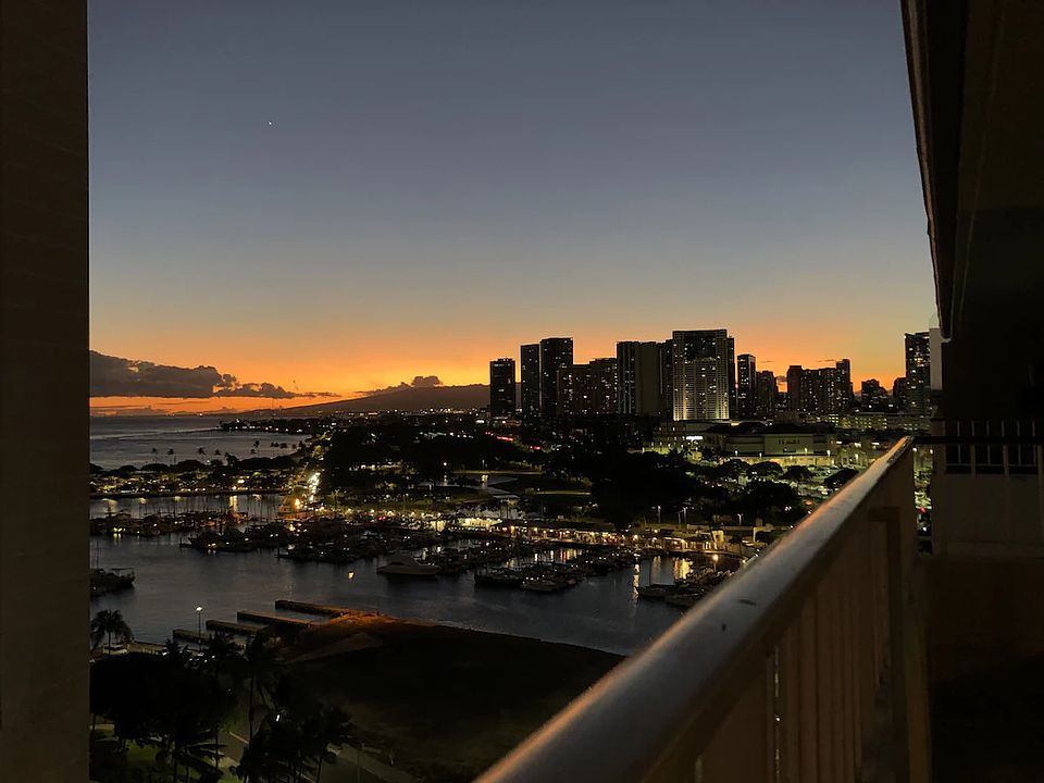 Sunset view from Oceanside Patio! Beautiful!