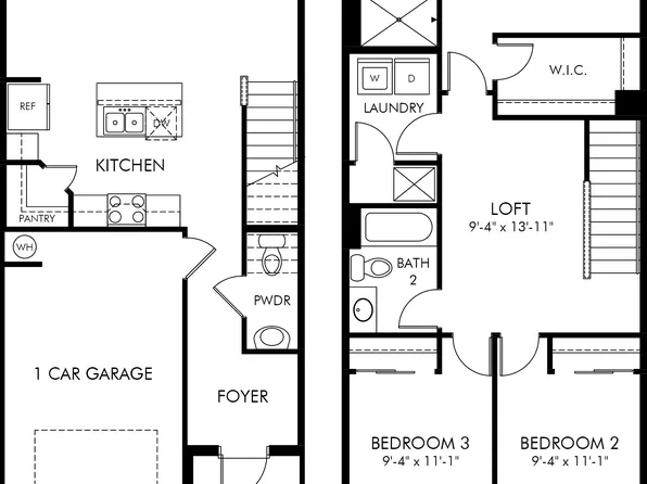 Pompano Plan, Meritage Homes at Central Park