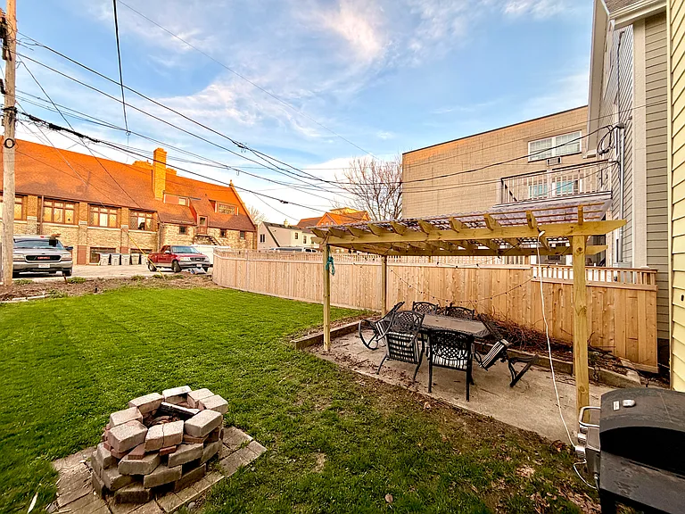 Brand new pergola, fire pit, and new fence on the back property line to be installed in June 2026.