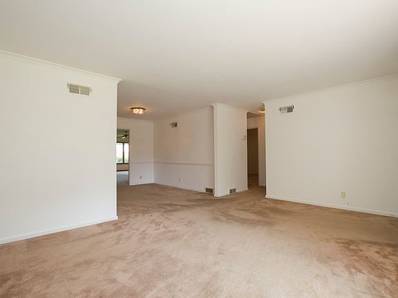 Plentry of room for large furniture pieces.  Open to formal dining area.