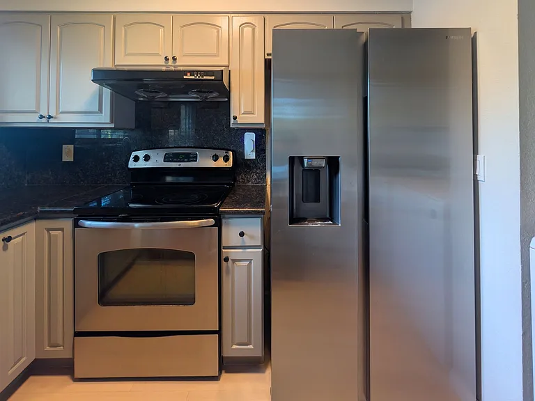 Stainless steel appliance (not pictured: dishwasher, included)