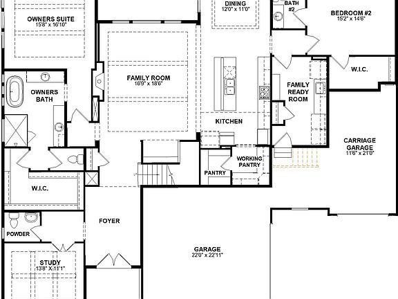 floor plan main level