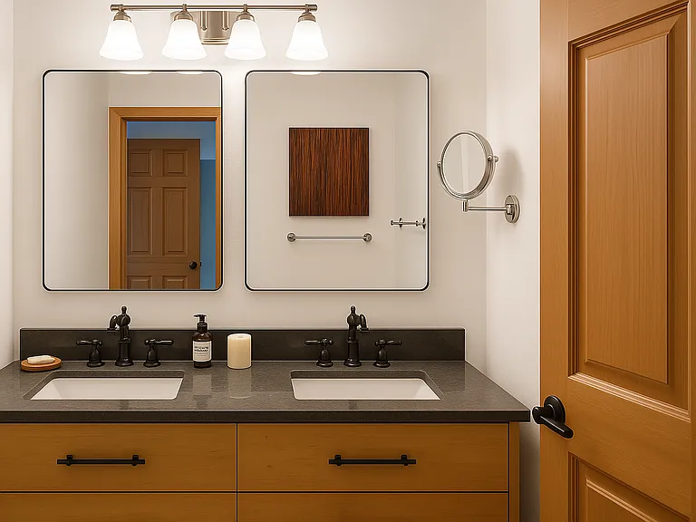 Master bathroom