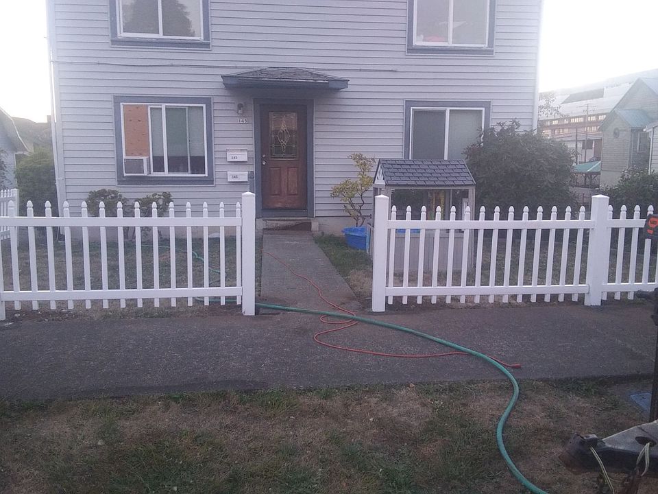 New front fence and yard