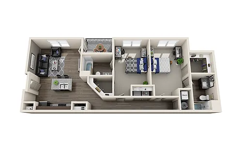 Floor plan B2