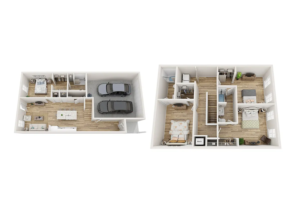 Floor plan Hampton II