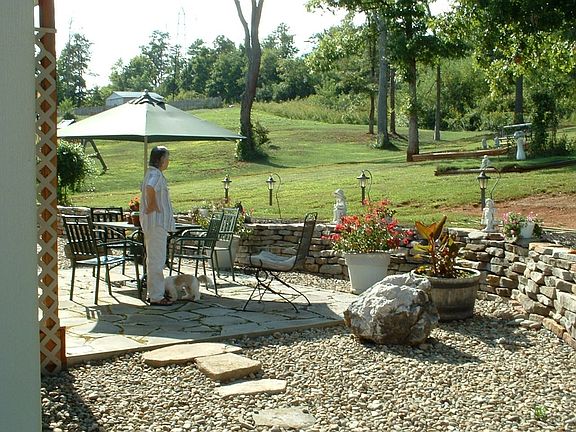 More Patio Area