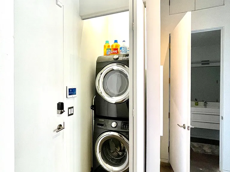 Full sized washer and dryer