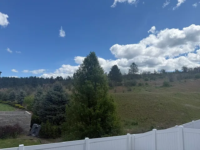 Backyard view
