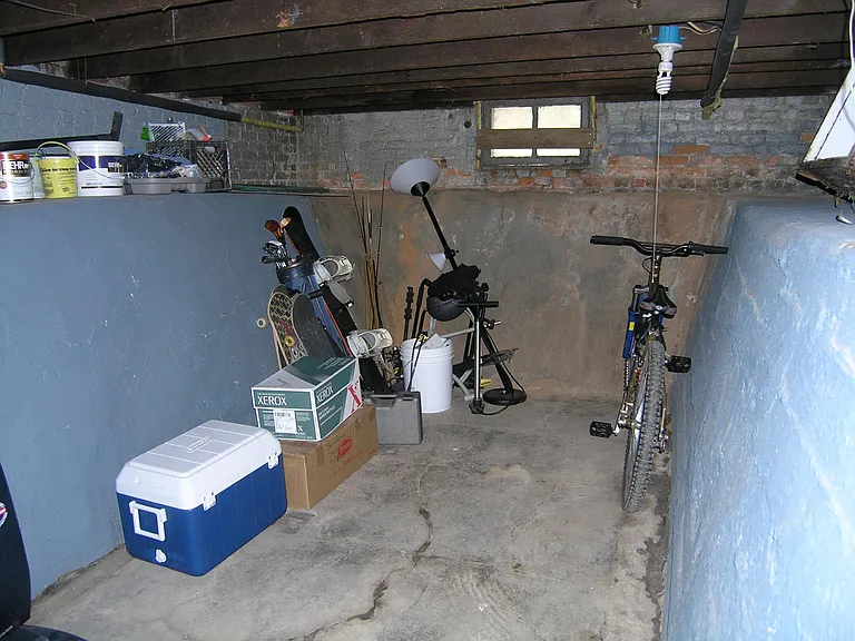 Private basement looking south.
