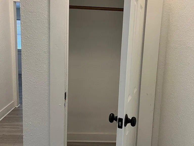 Hallway closet