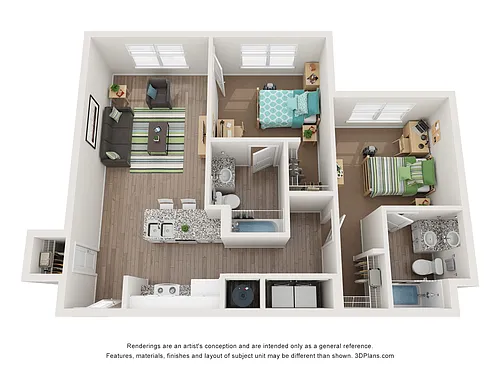 Floor plan B2 Floor Plan