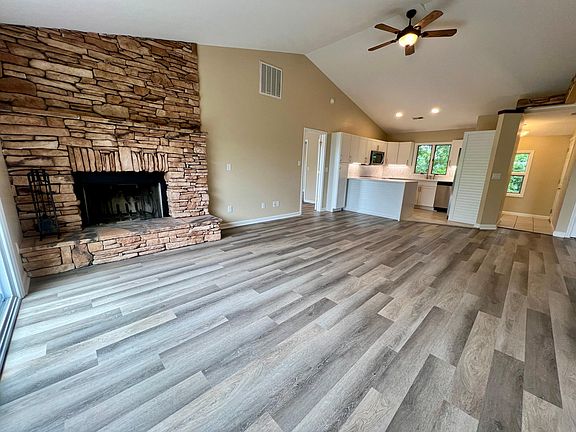 Large living room with ample room for a dining area