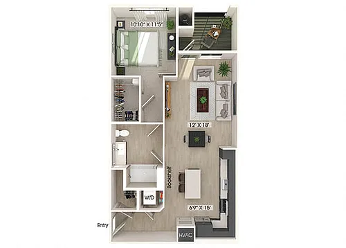 Floor plan A6