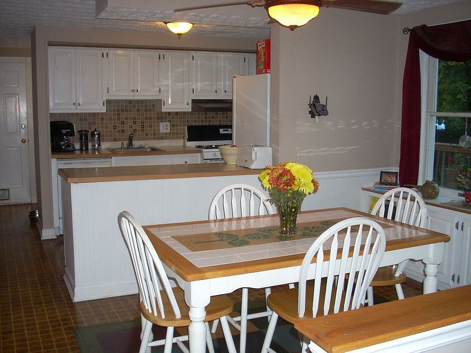 VIEW FROM FAMILY ROOM INTO KITCHEN