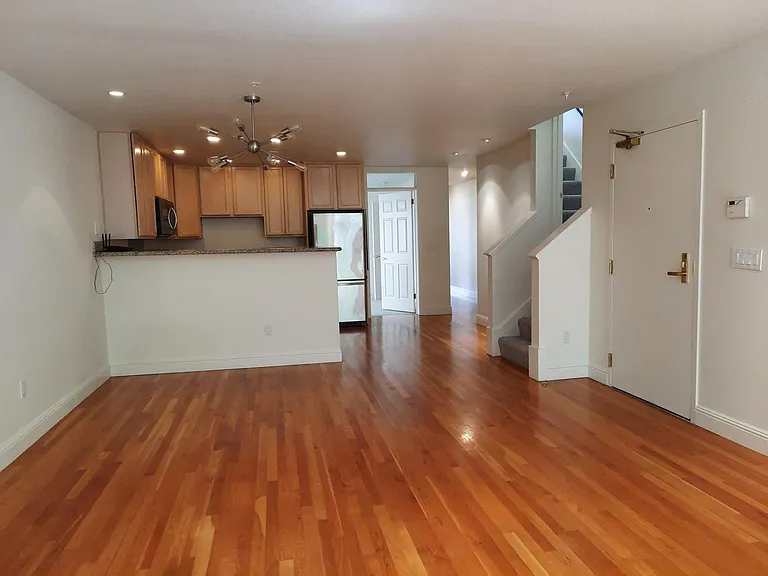 Living room to kitchen