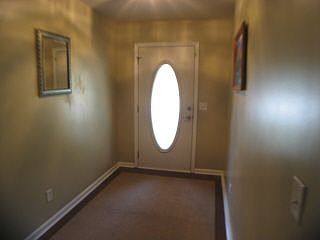 Beautiful foyer entry