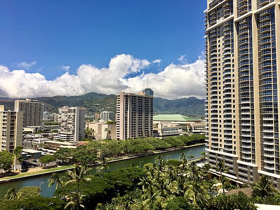 Mountain View from patio of unit