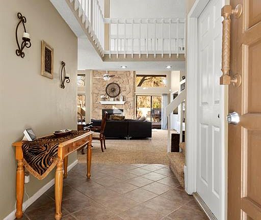 Upon entering, the soaring ceilings and natural light immediately catch your eye