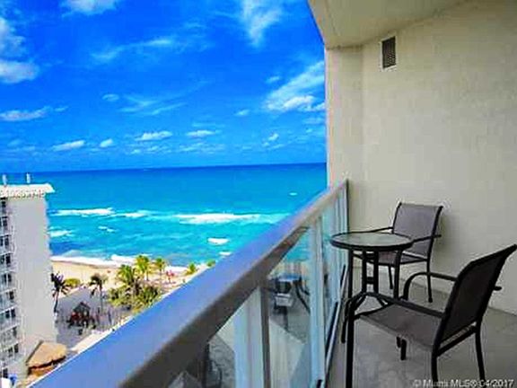 Ocean view from the balcony