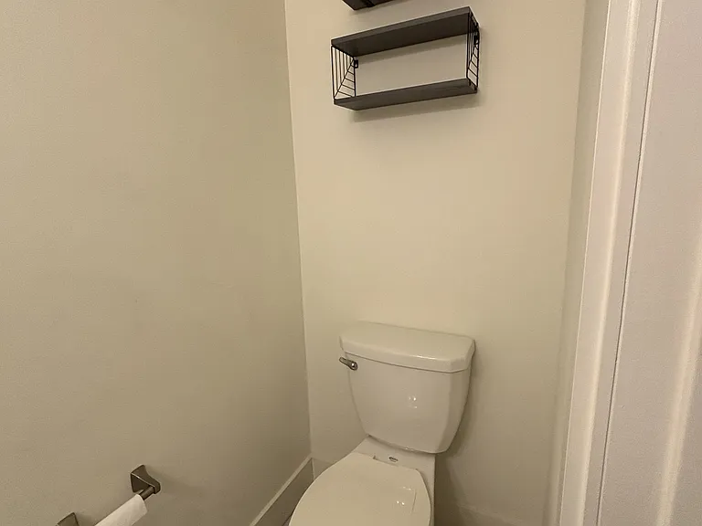 Downstairs half bath