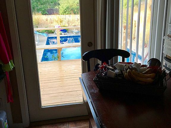 Kitchen French doors 