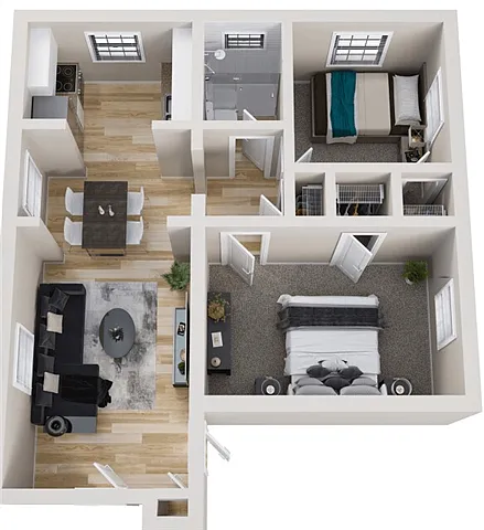 Floor plan The Forrer Garden