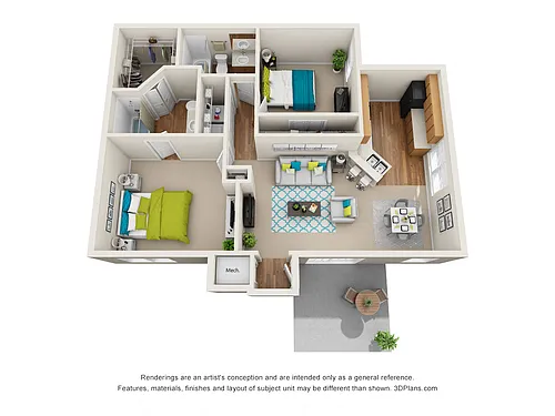 Floor plan B2
