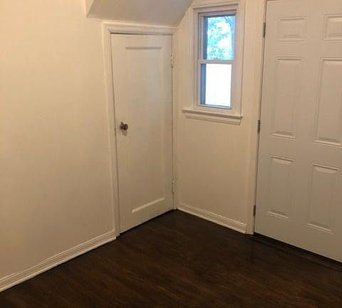 Porch from side entry