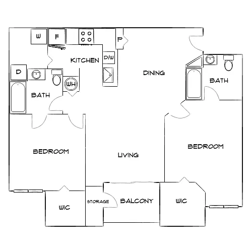 Floor plan Design 2A