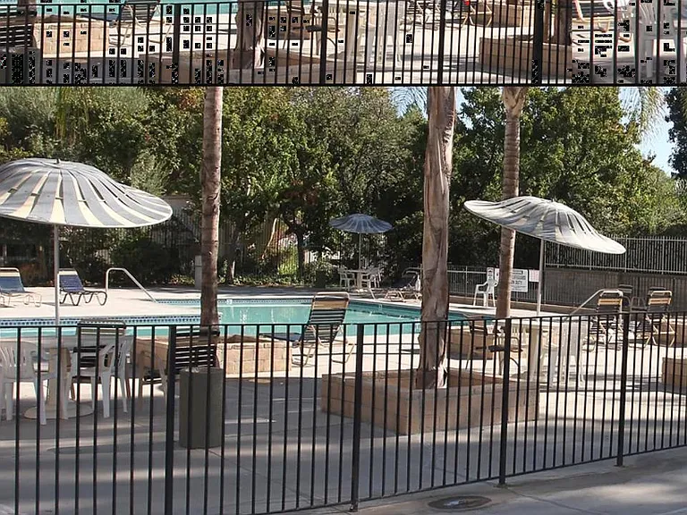 Pool area