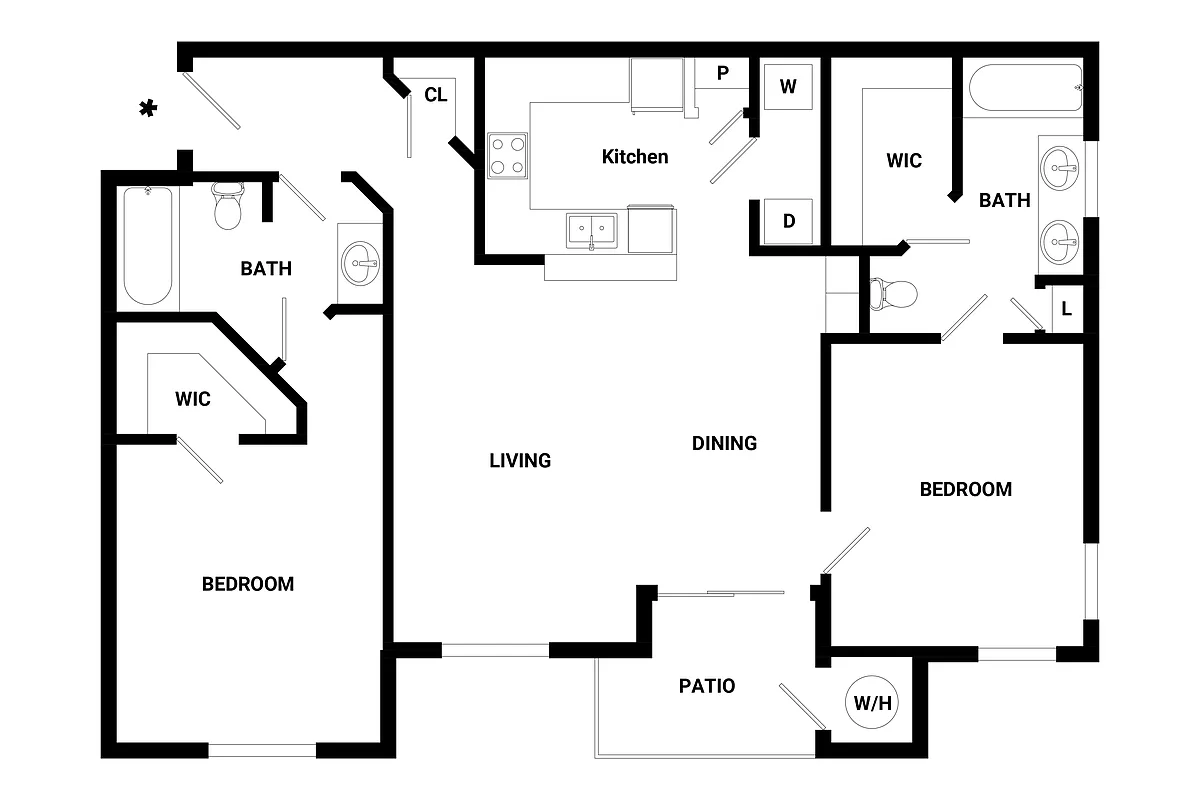 Floor plan Elmcrest
