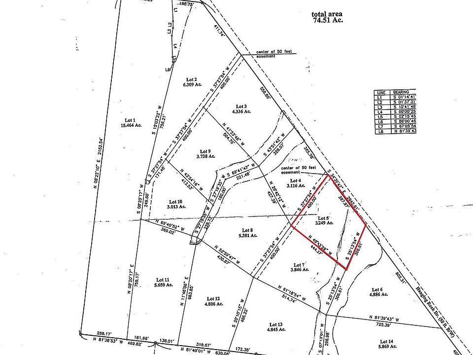 1st image of 5 Hanging Rock Dr Lot 5
