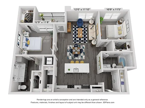 Floor plan Boarding