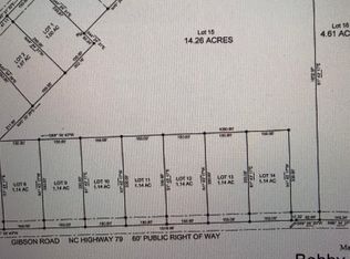 Lot 15 Tbd Gibson Road, Laurinburg, NC 28352