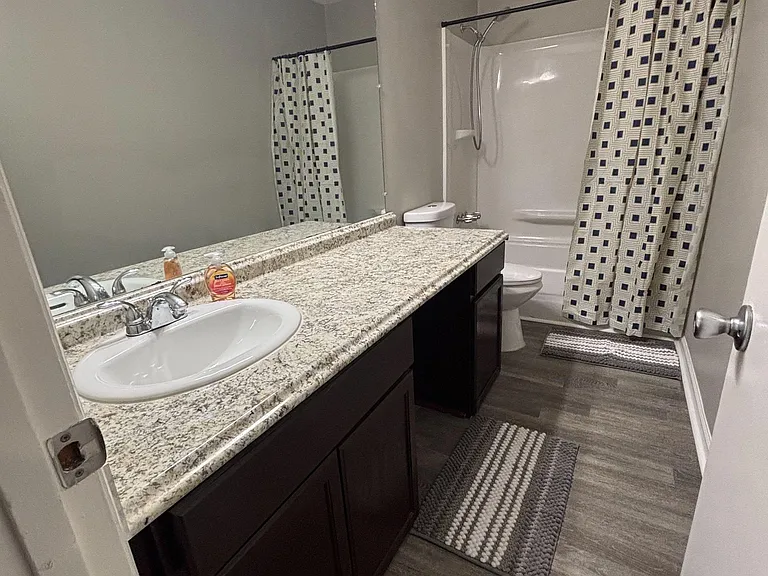Shared bathroom