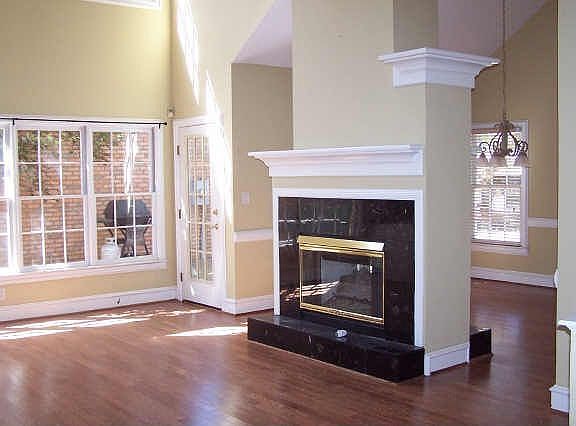 Fireplace in main room