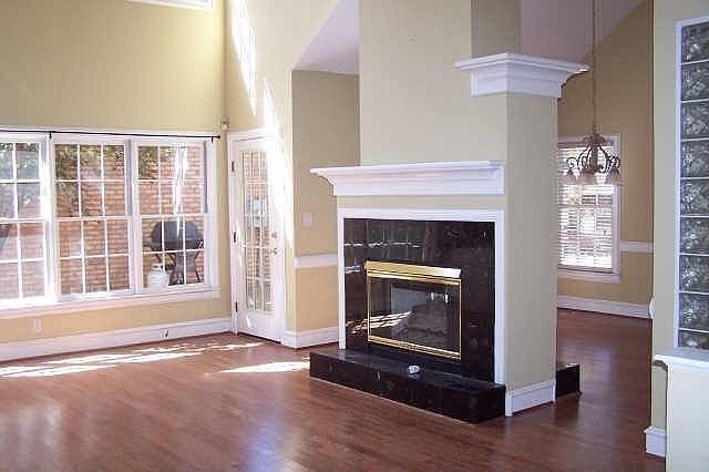 Fireplace in main room