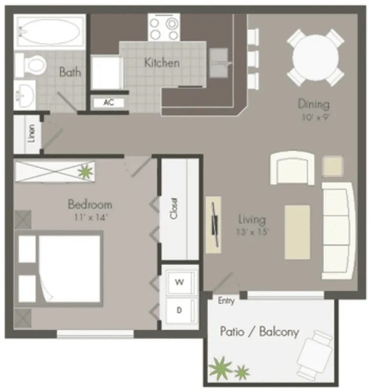 Floor plan The 726