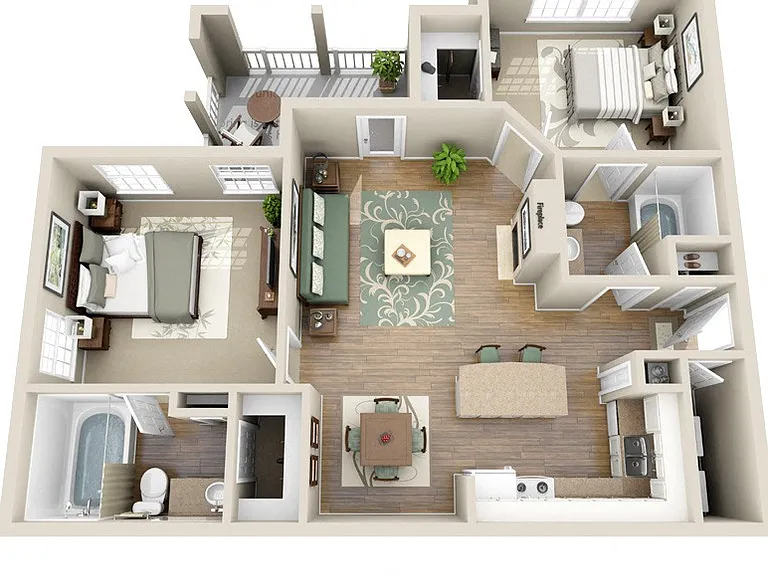 Cypress Lake at Stonebriar Apartments — Photo 14