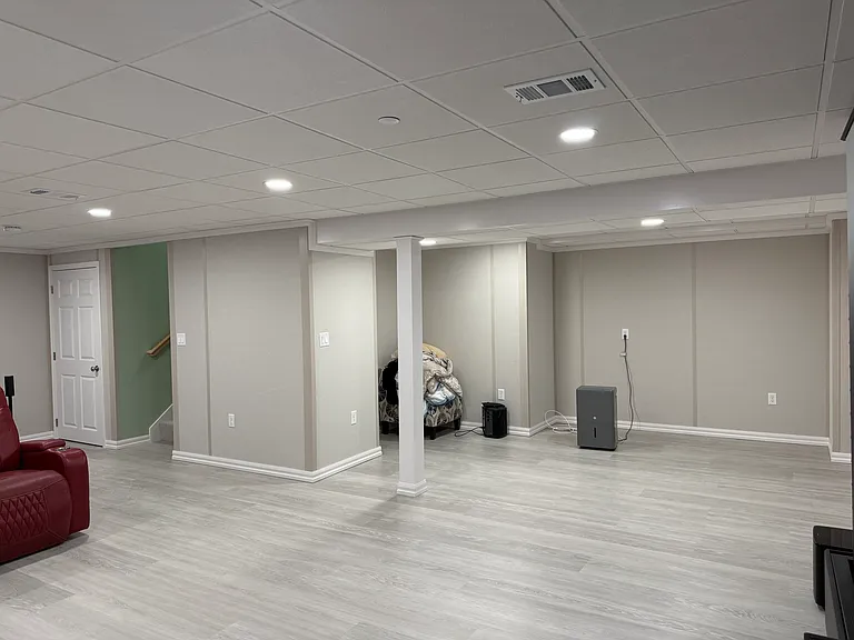 Finished basement photos