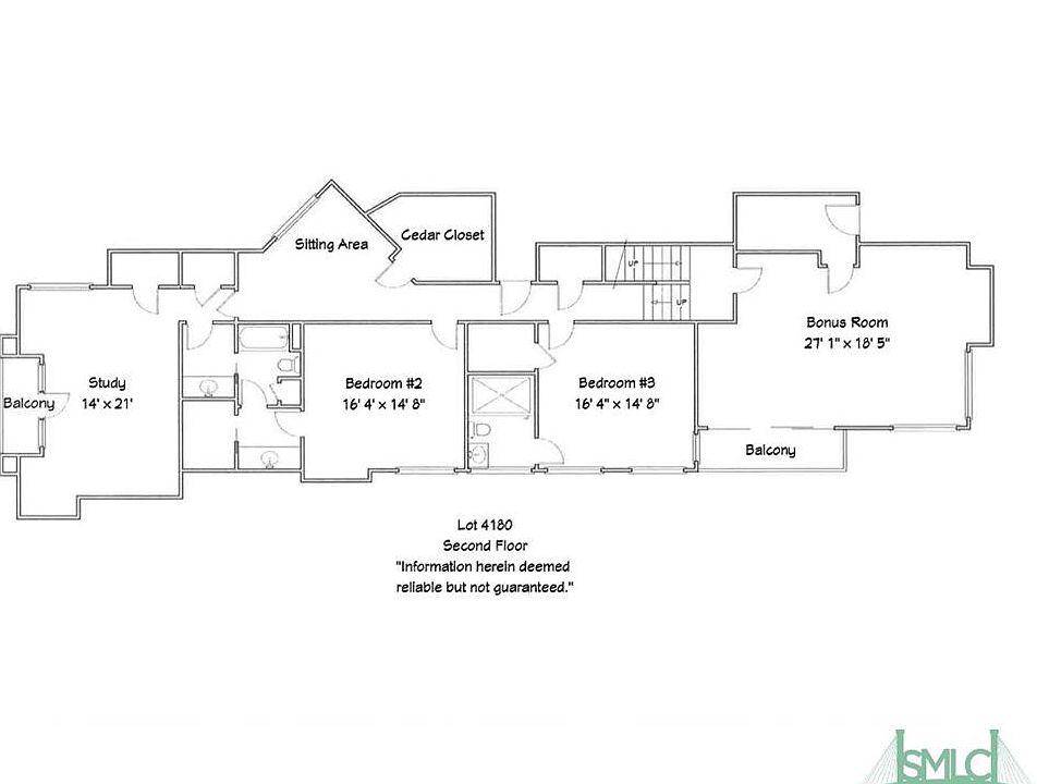Upper Level floor plan