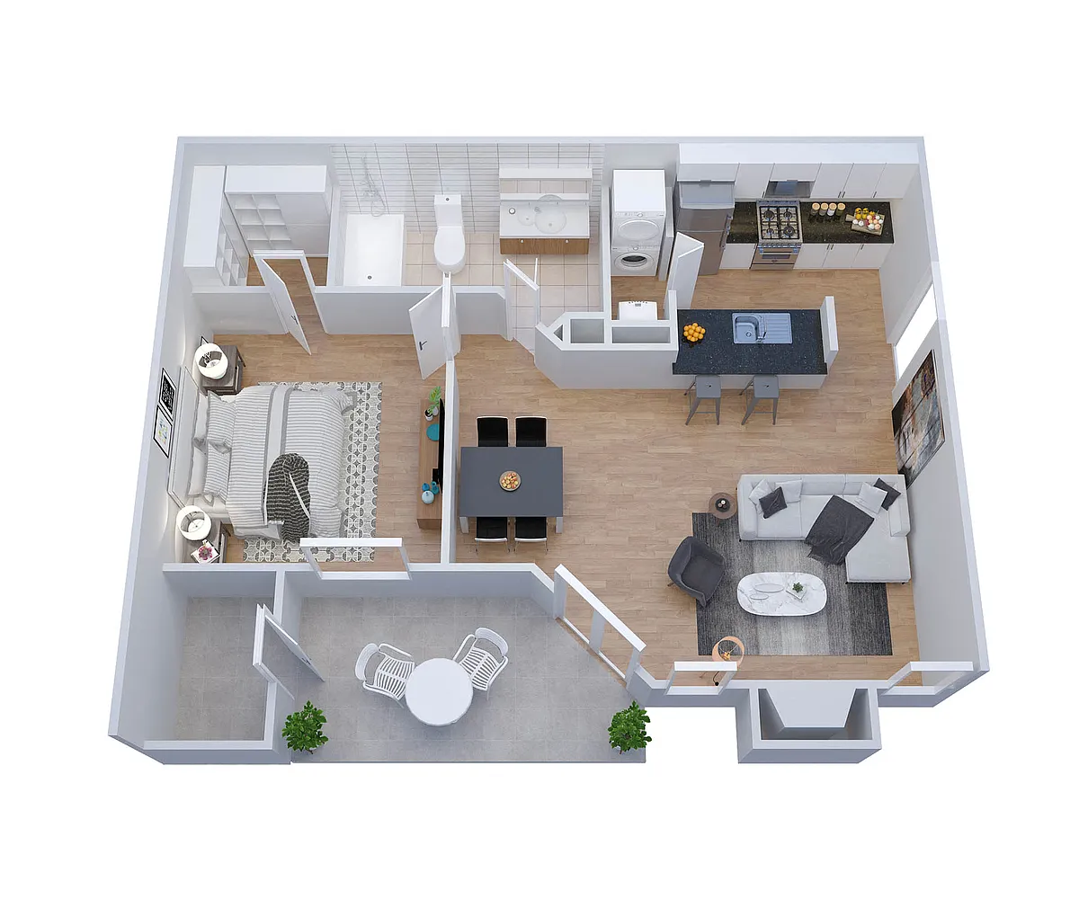 Floor plan A1