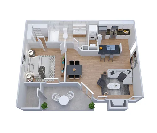 Floor plan A1
