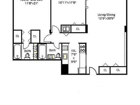 2nd image of 344 W 23rd St APT 7A