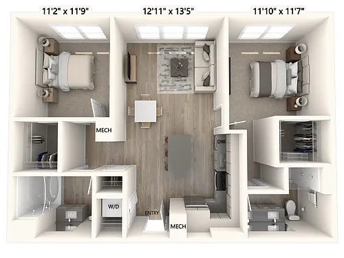 Floor plan B1
