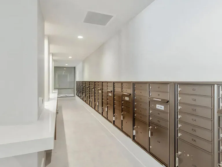 Mail Room Inside Clubhouse