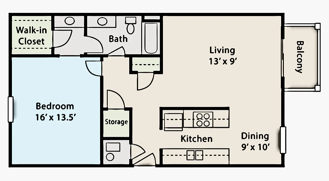 Floor plan Michele