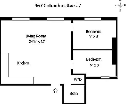 2nd image of 967 Columbus Ave APT 7