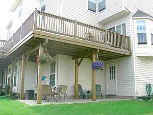 Patio and 2nd Floor Deck